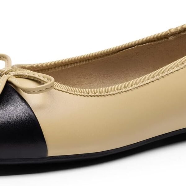 Women's Flats, Round Toe Ballet Flats, Comfortable Slip-on Dressy Business Casual Work Office Ballerina Flat Dress Shoes