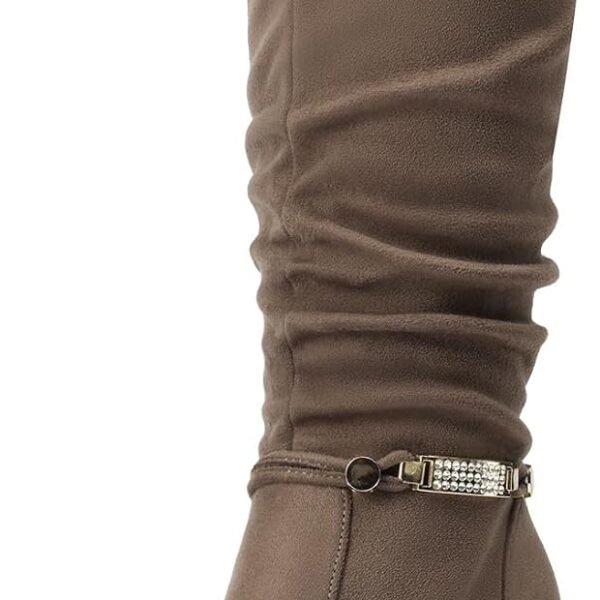 Women's Knee High Platform Heel Boots