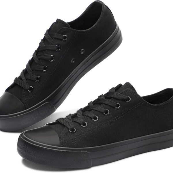 Unisex Canvas Shoes Low Top Fashion Sneakers Slip on Walking Shoe
